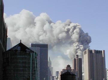 collapse of tower 1